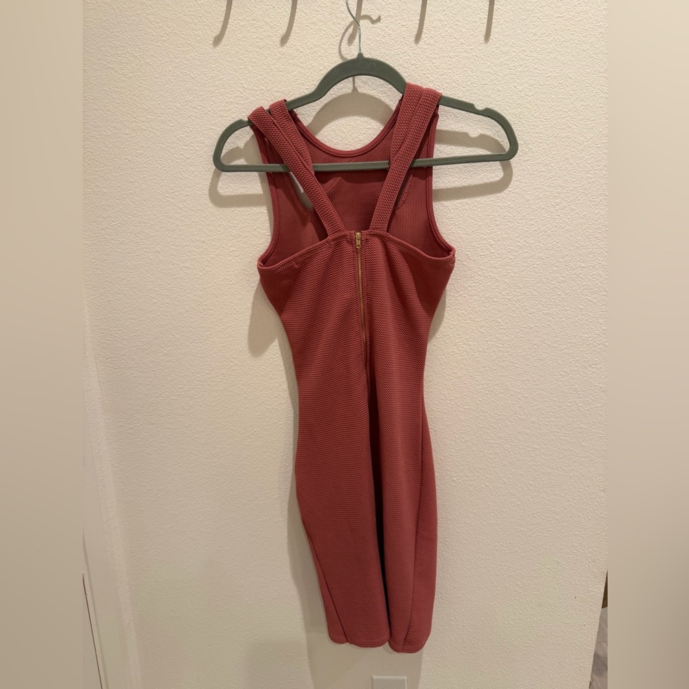 Crave frame pink bodycon dress - Picture 4 of 6